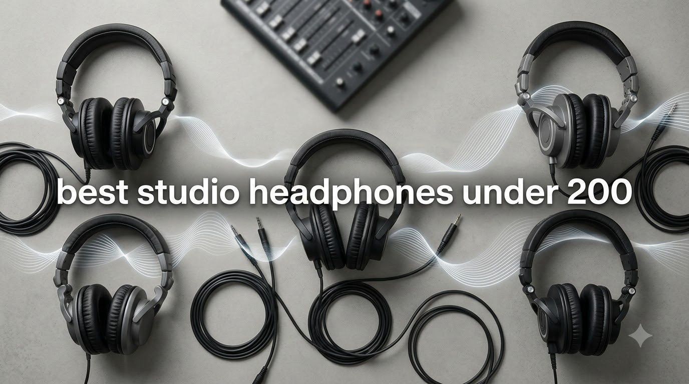 best studio headphones under 200