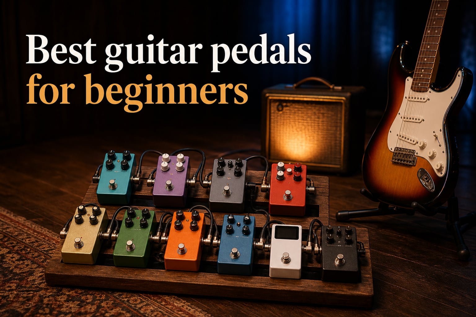 Best guitar pedals for beginners