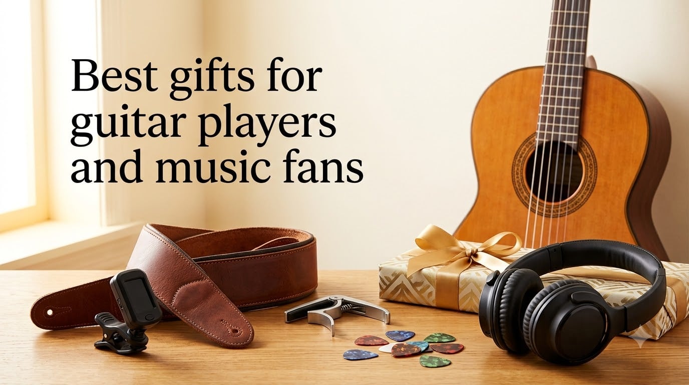 Best gifts for guitar players and music fans