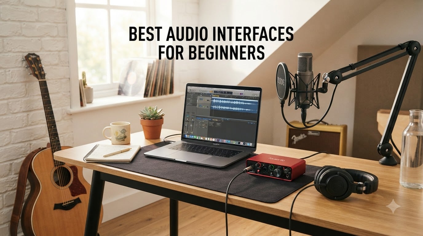 Best audio interfaces for beginners