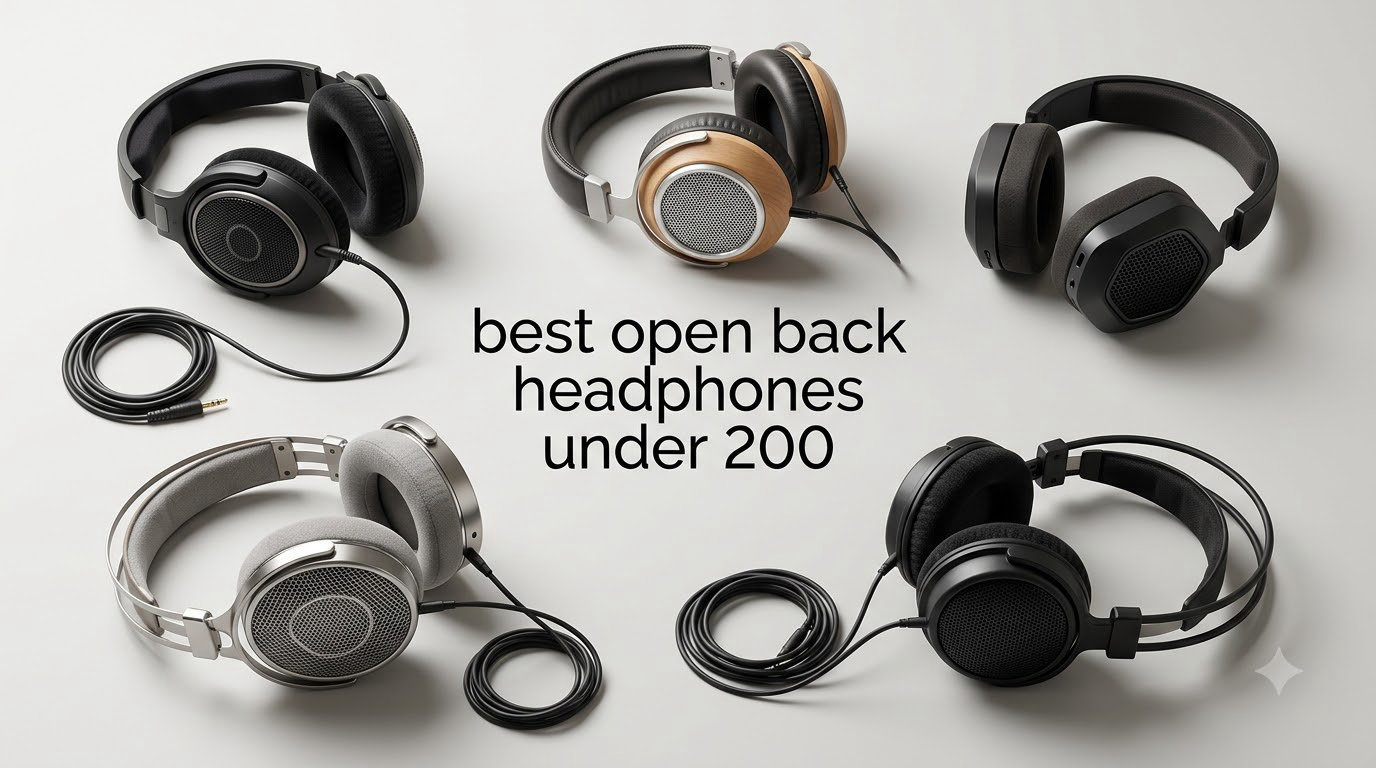 best open back headphones under 200