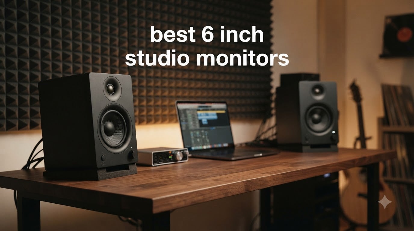 best 6 inch studio monitors