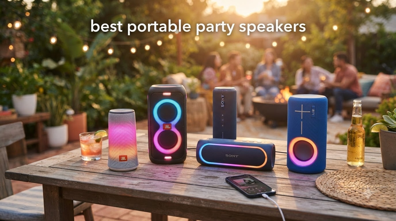 best portable party speakers