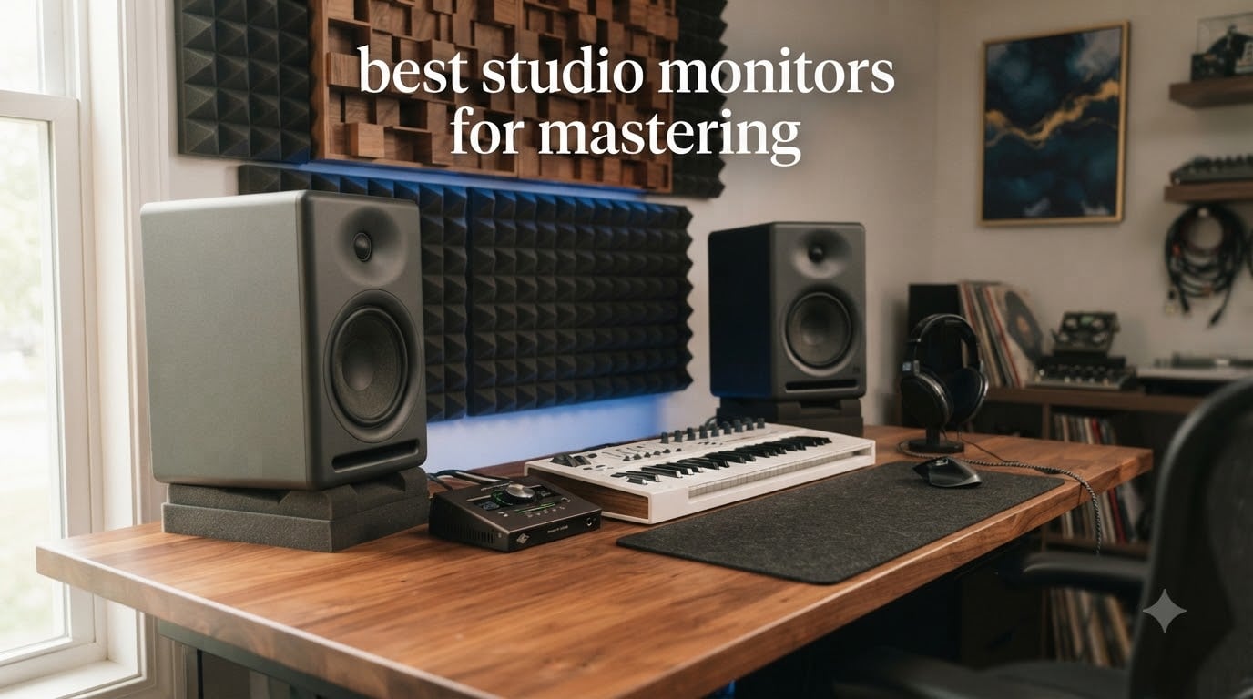 best studio monitors for mastering