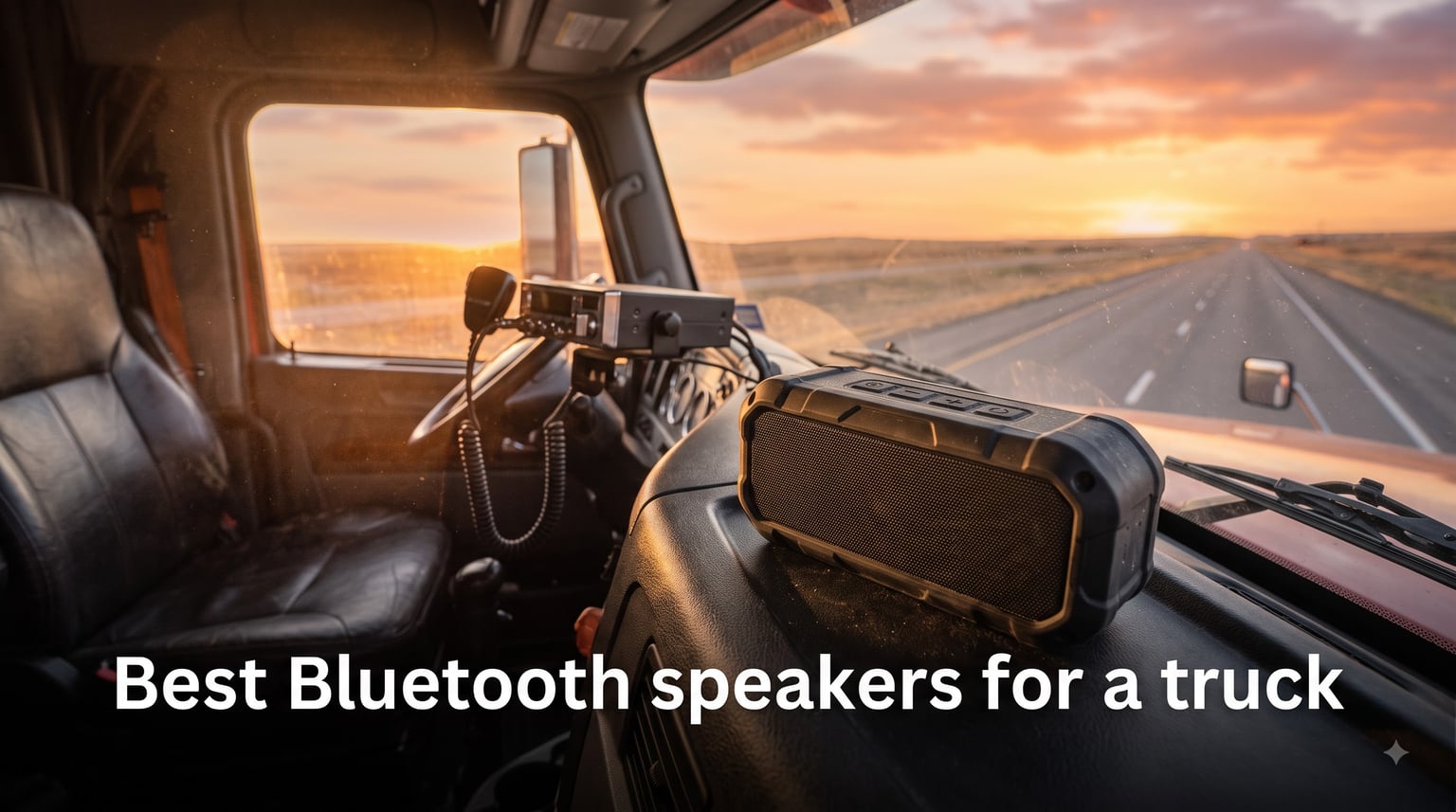 Best Bluetooth speakers for a truck