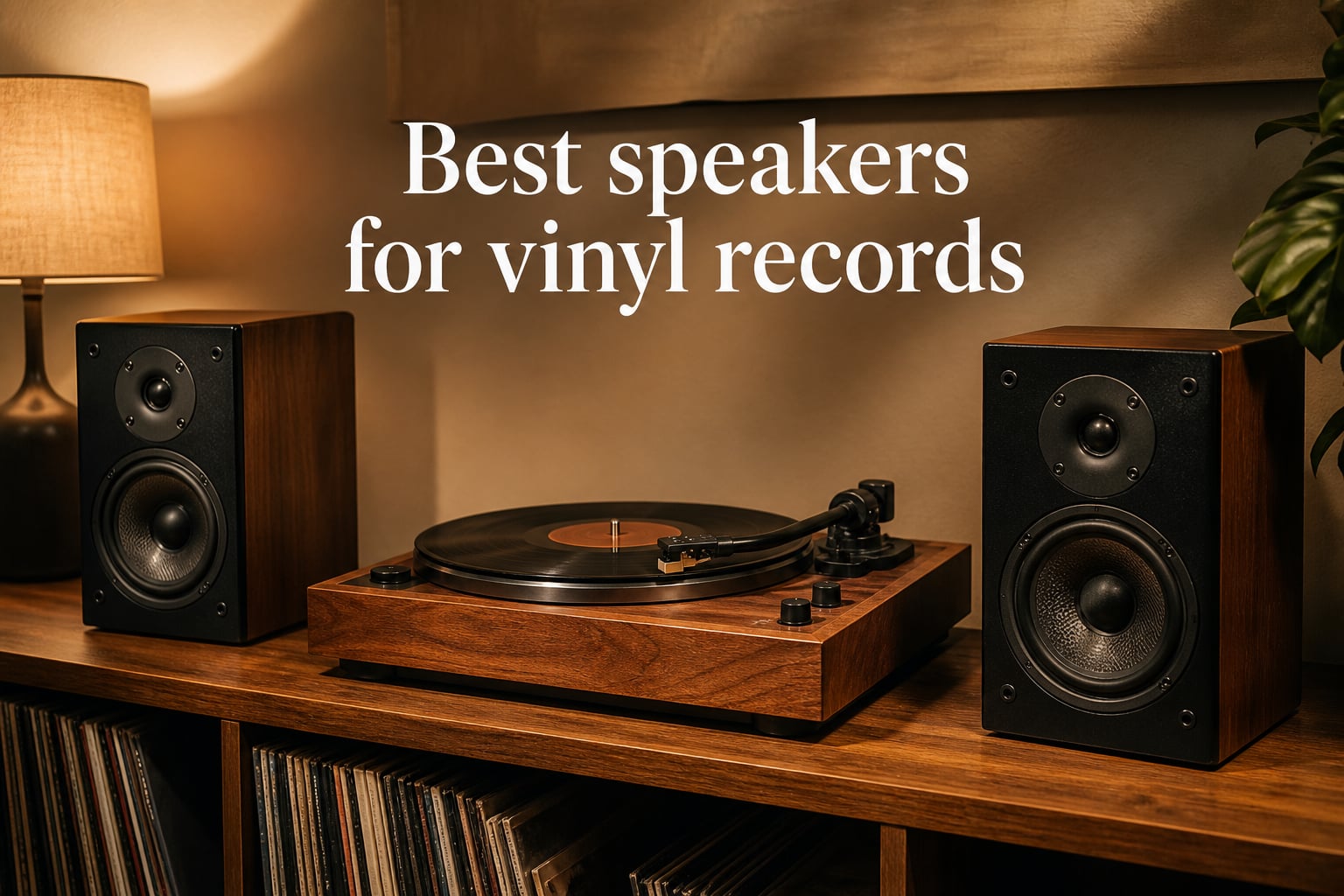 Best speakers for vinyl records