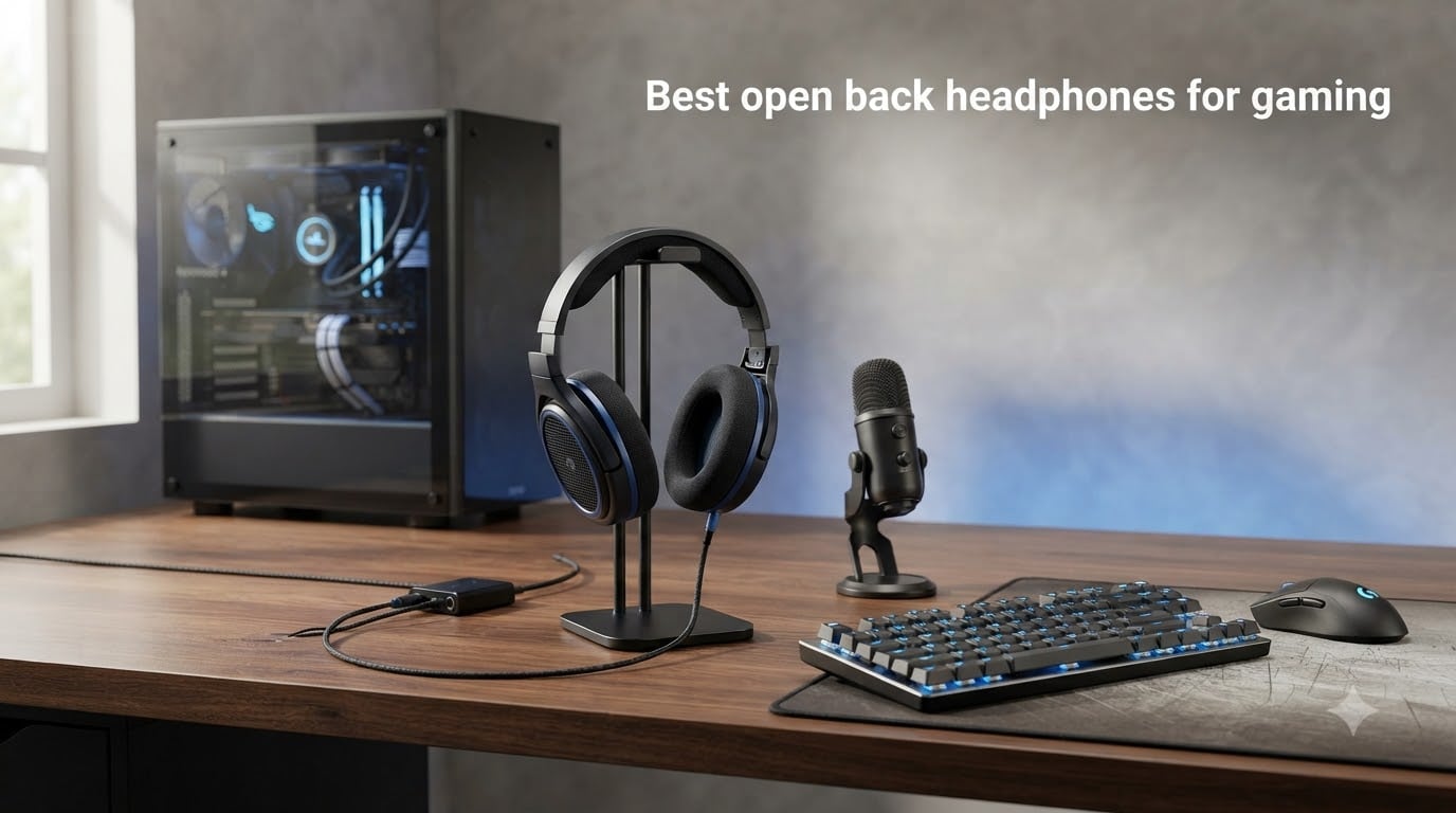 Best open back headphones for gaming
