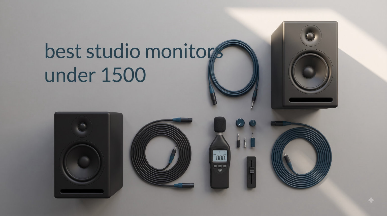 best studio monitors under 1500