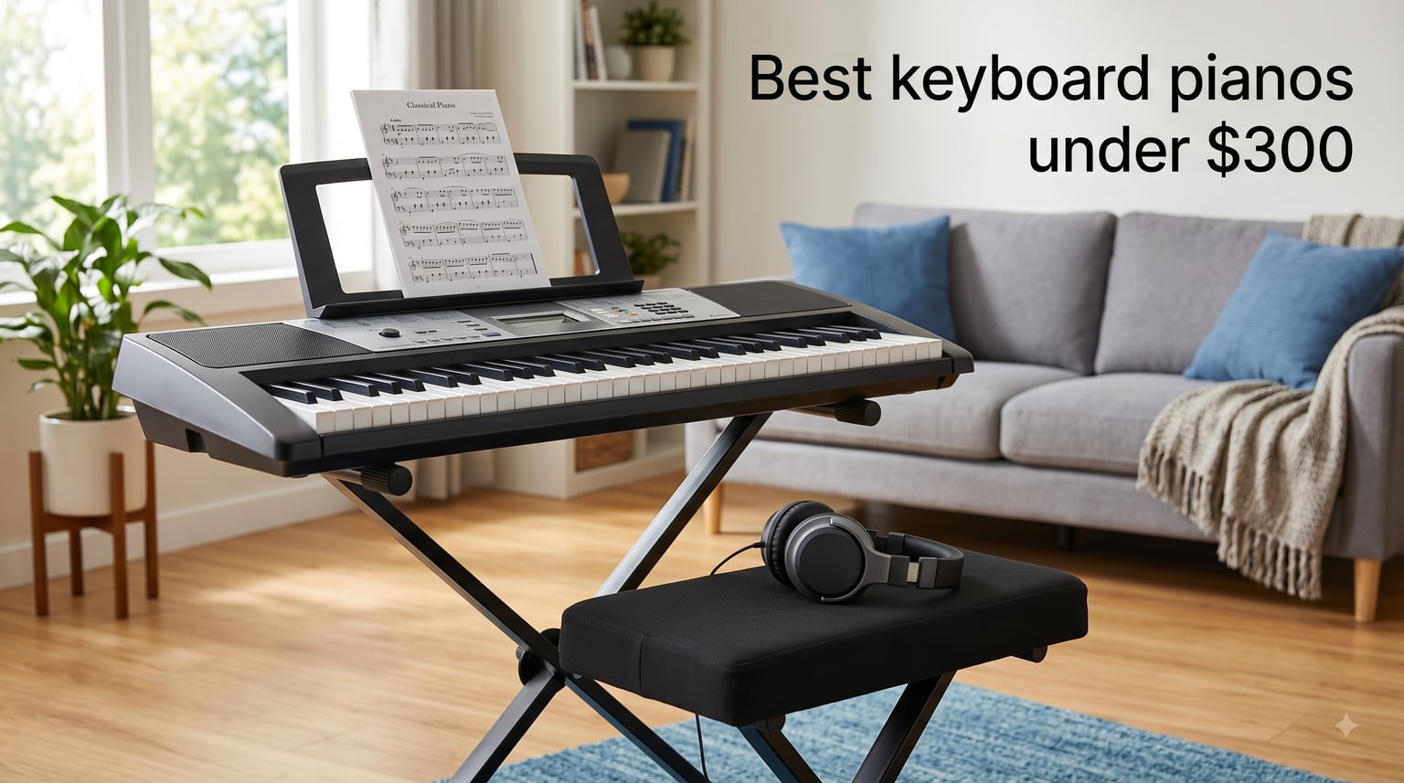 Best keyboard pianos under $300