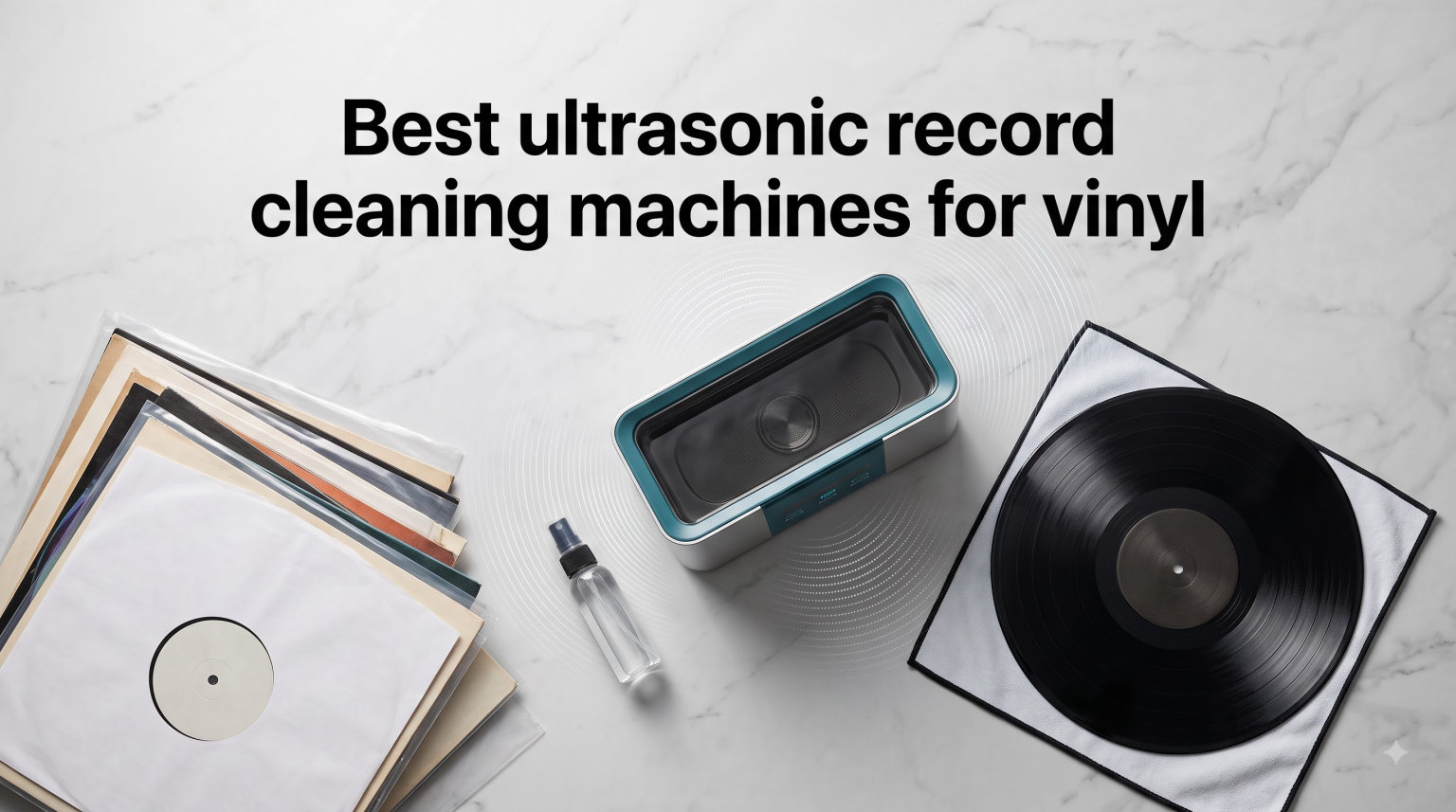 Best ultrasonic record cleaning machines for vinyl