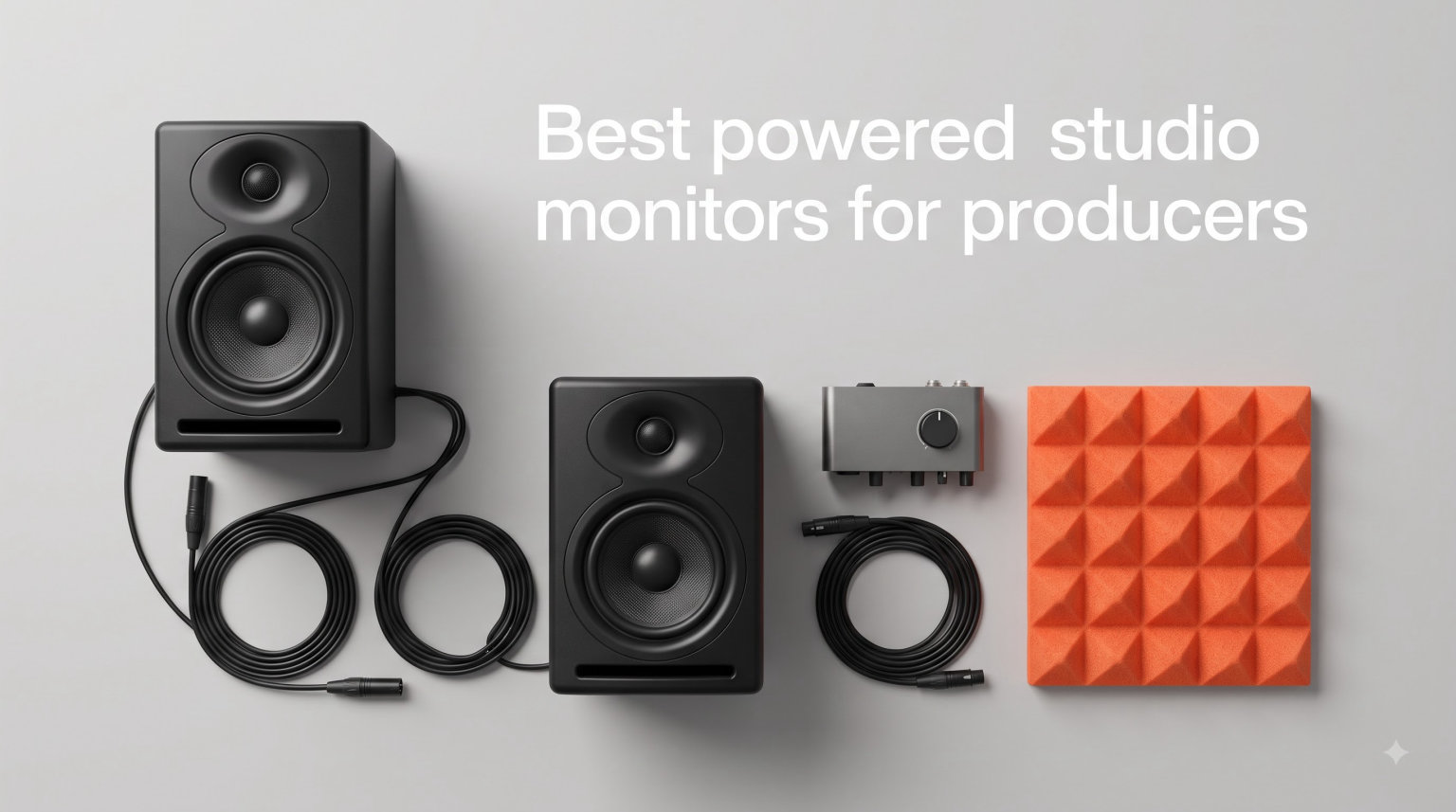 Best powered studio monitors for producers