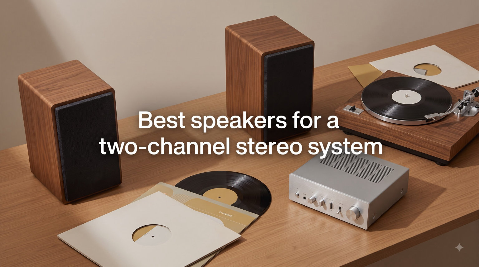 Best speakers for a two-channel stereo system