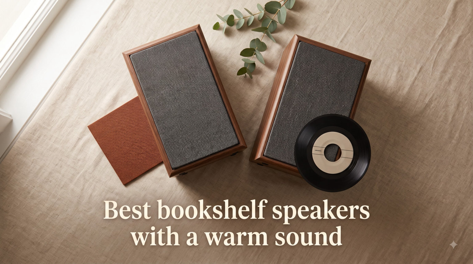 Best bookshelf speakers with a warm sound