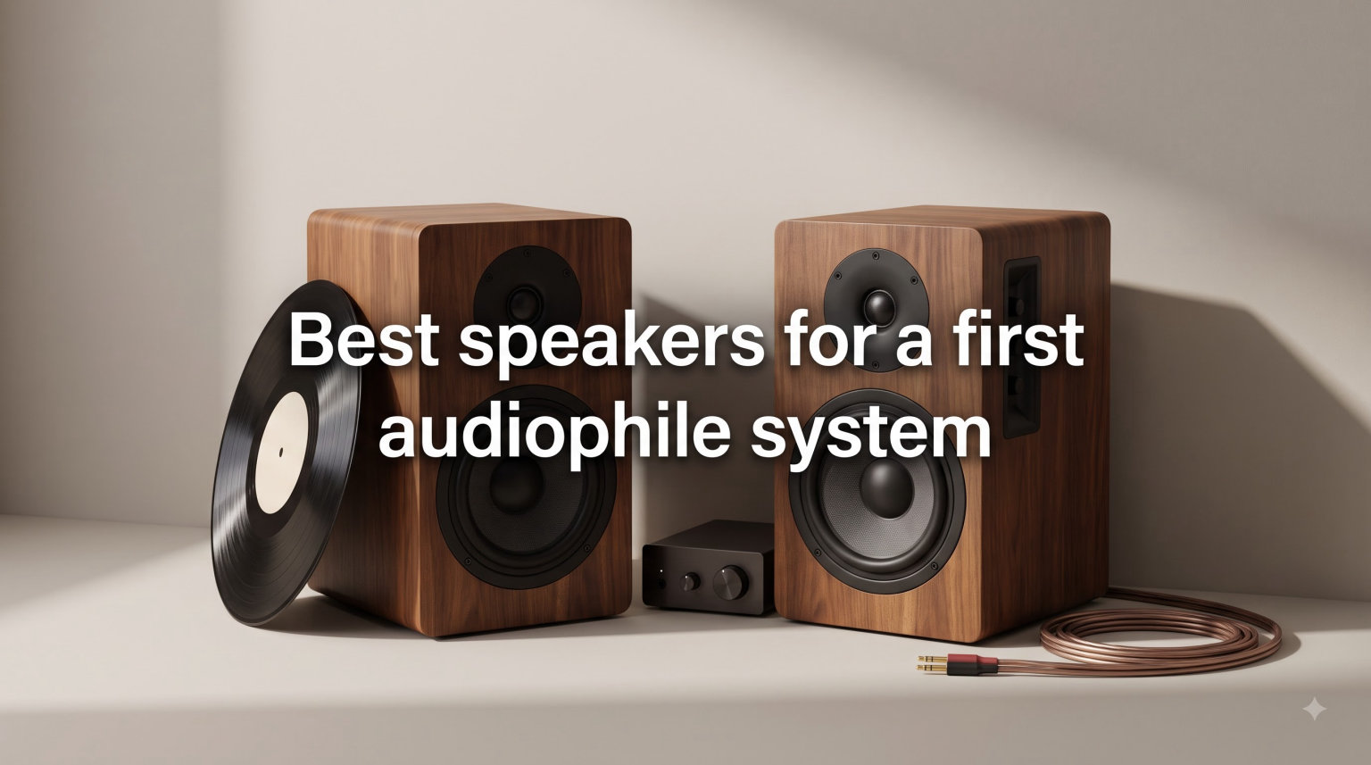 Best speakers for a first audiophile system