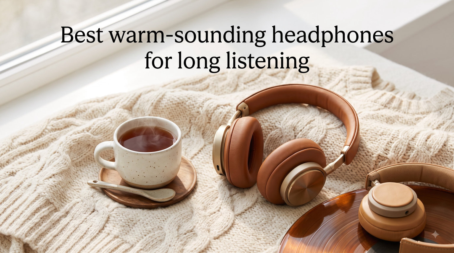 Best warm-sounding headphones for long listening