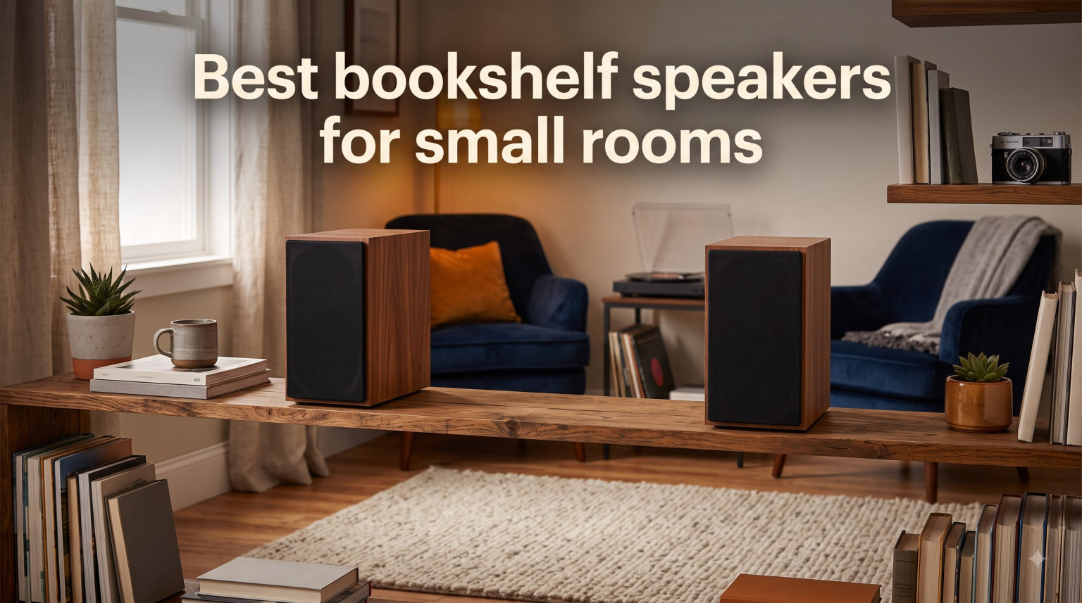 Best bookshelf speakers for small rooms