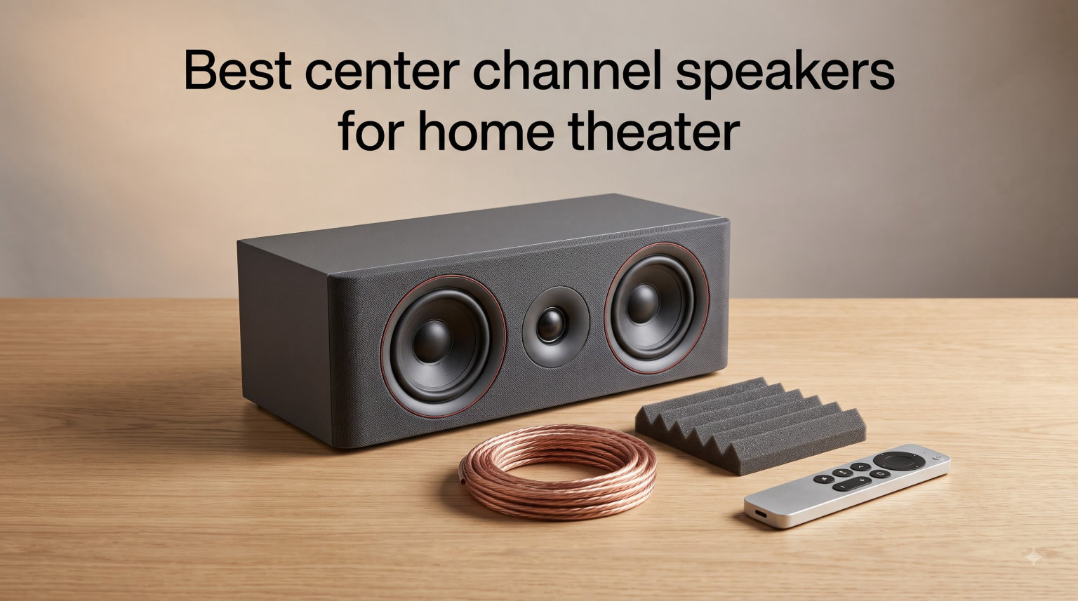 Best center channel speakers for home theater