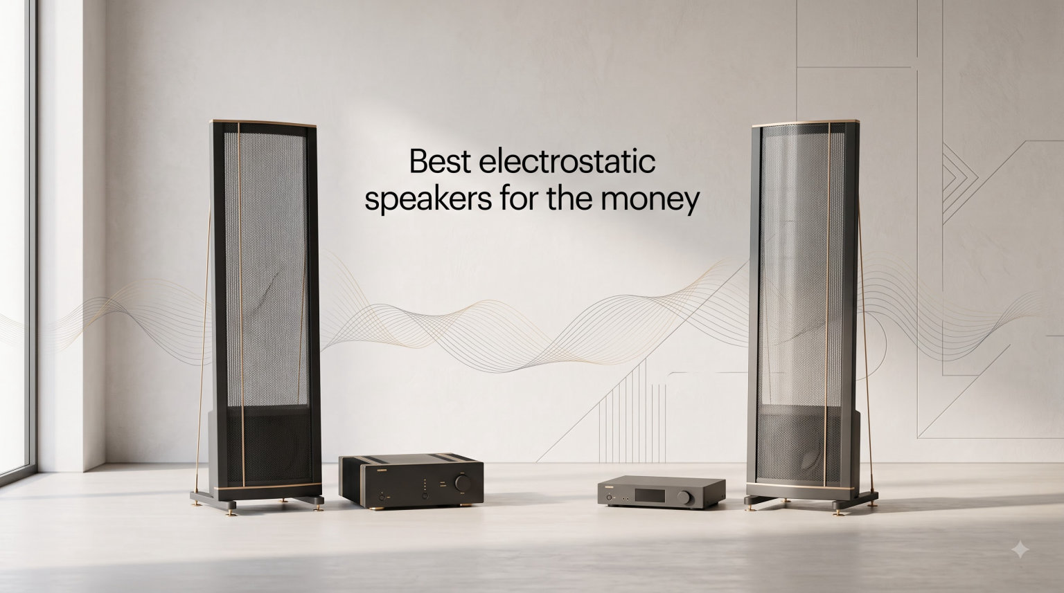 Best electrostatic speakers for the money