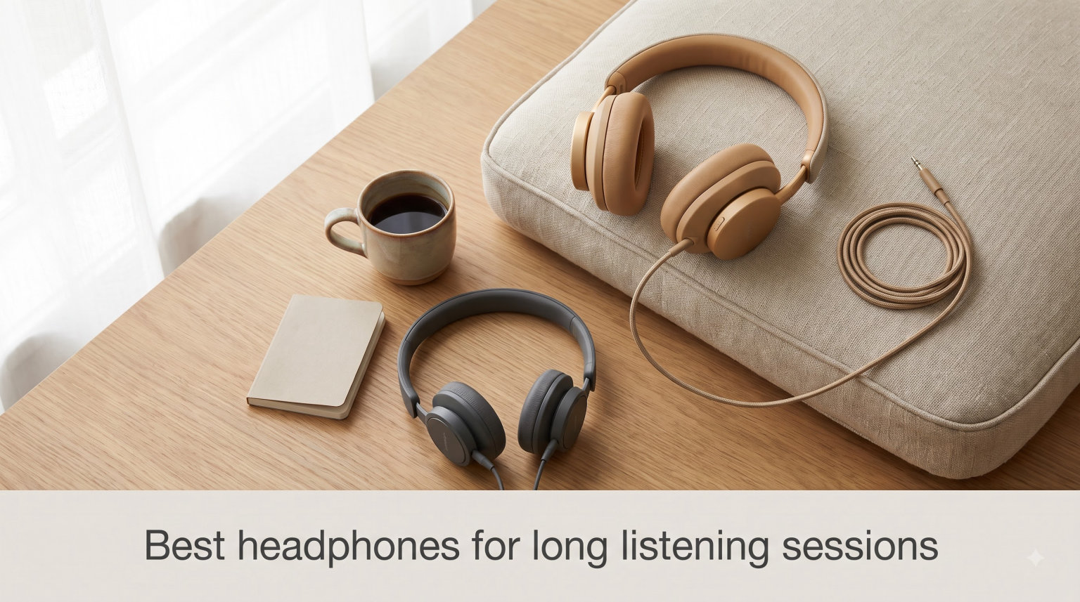 Best headphones for long listening sessions
