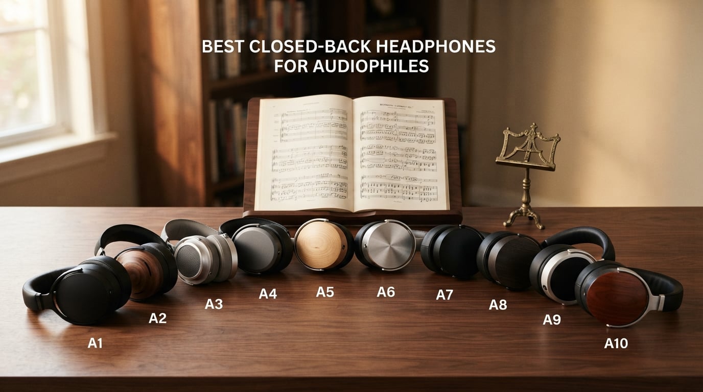 Best closed-back headphones for audiophiles