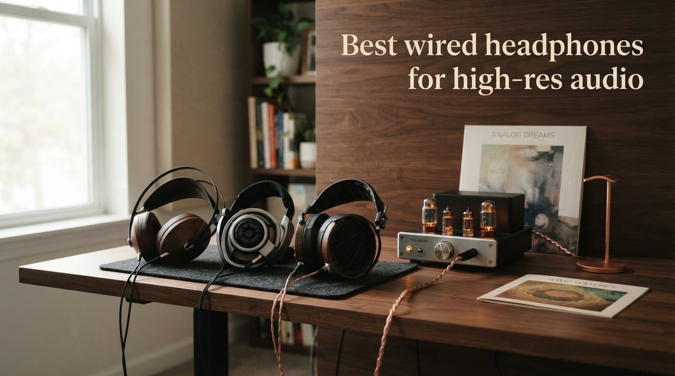 Best wired headphones for high-res audio