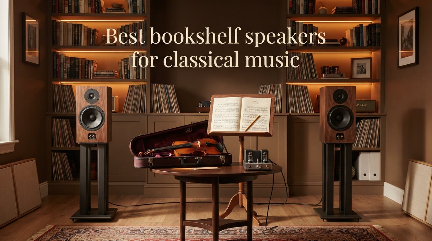 Best bookshelf speakers for classical music