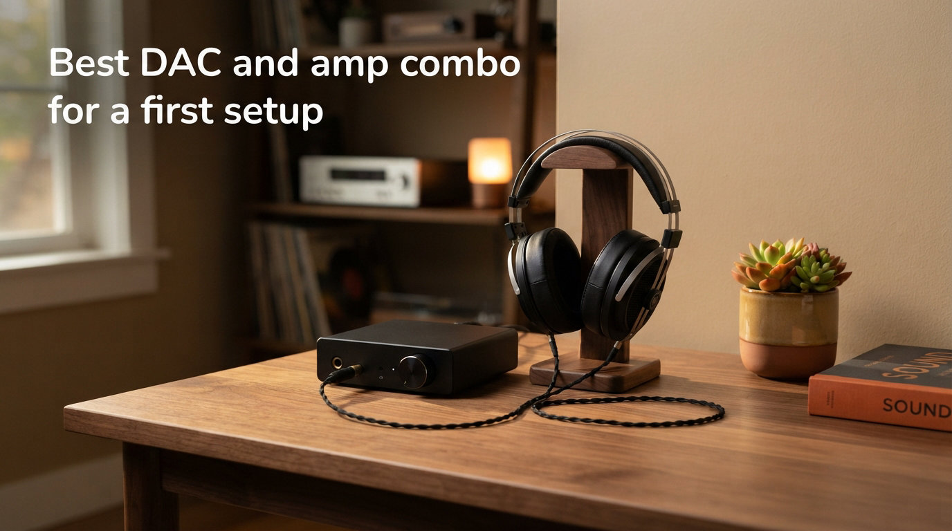 Best DAC and amp combo for a first setup