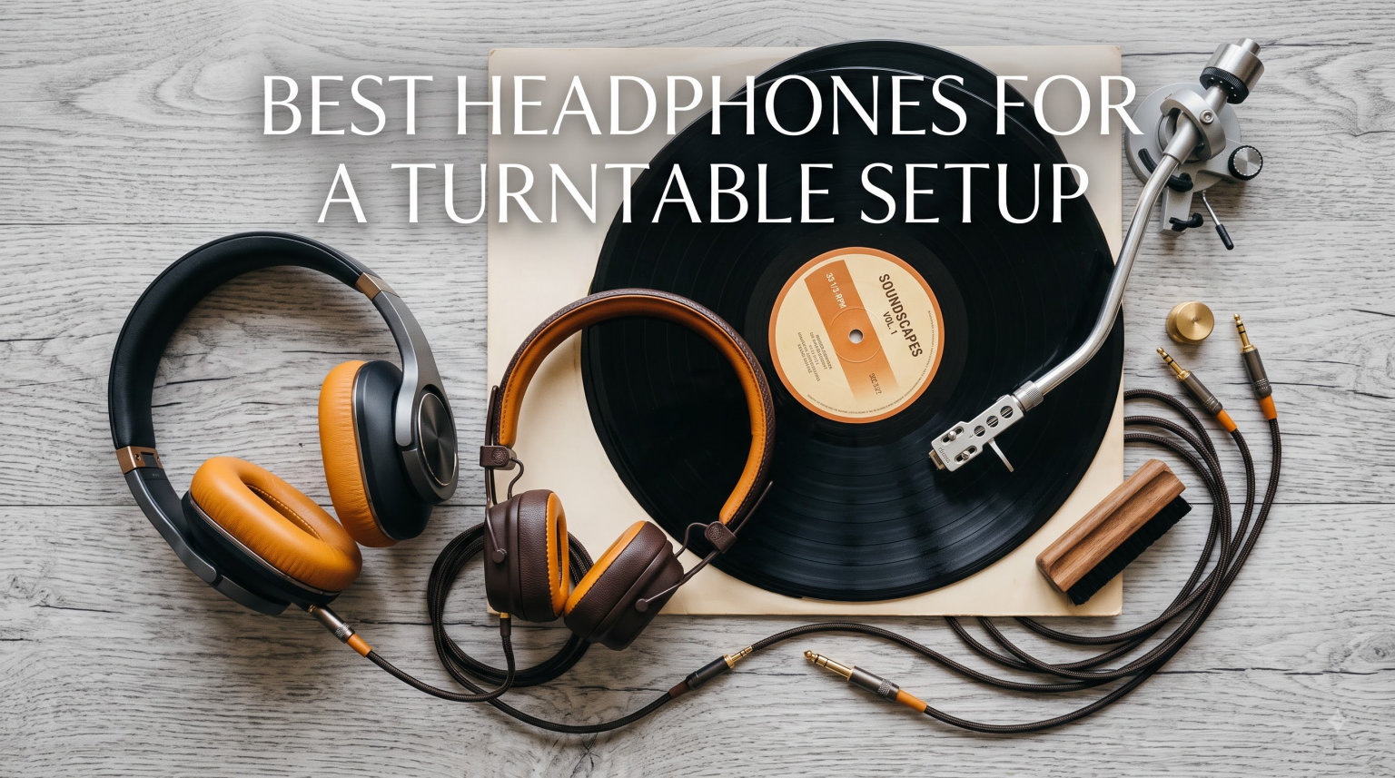 Best headphones for a turntable setup