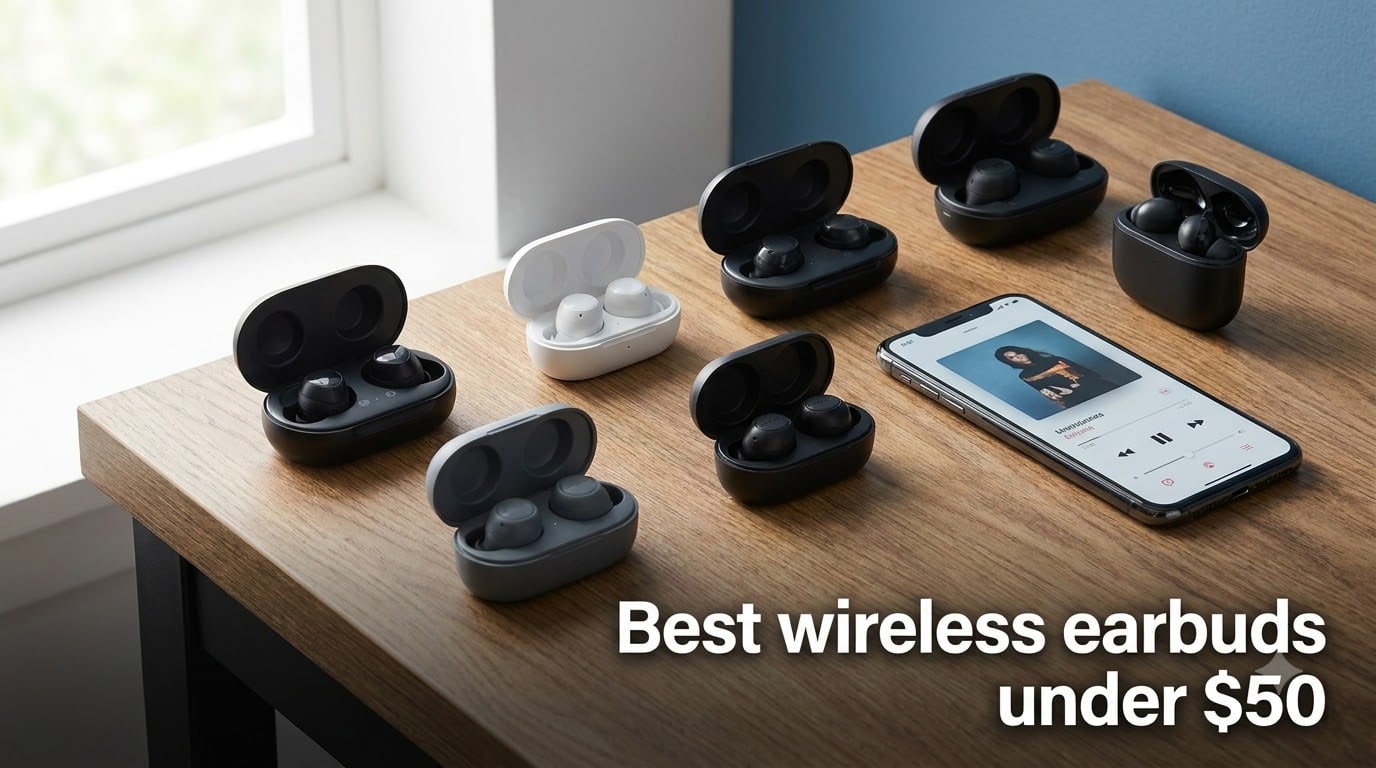 Best wireless earbuds under $50