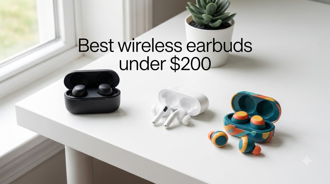Best wireless earbuds under $200