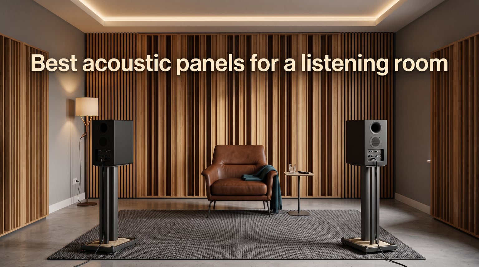 Best acoustic panels for a listening room