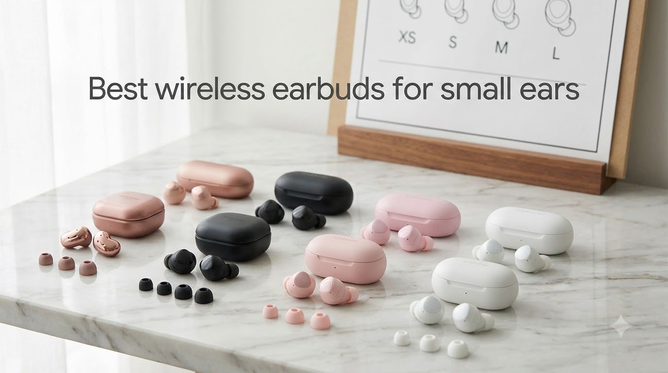 Best wireless earbuds for small ears