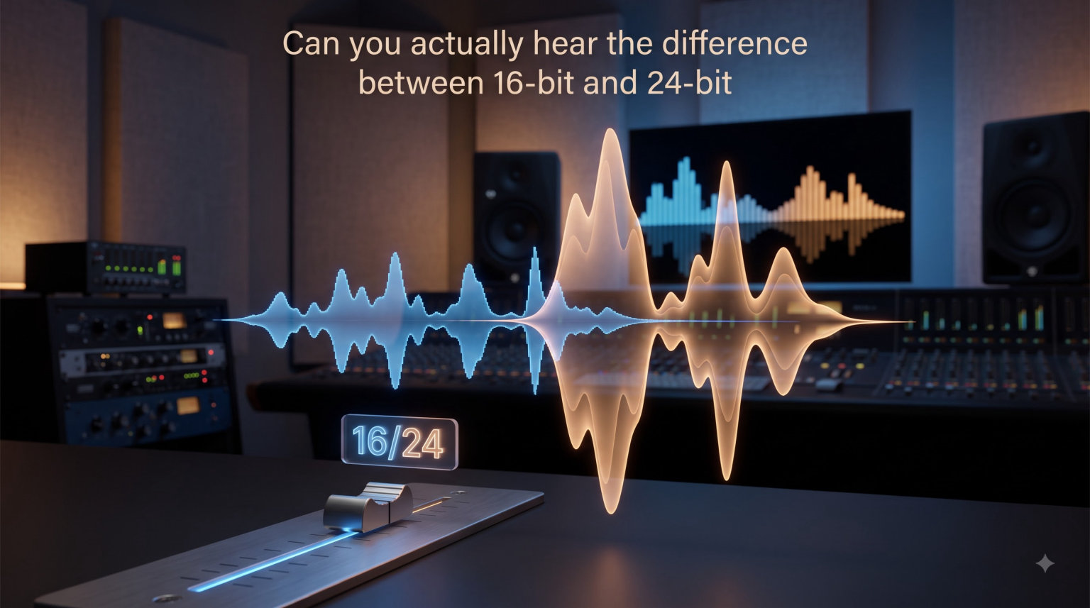 Can you actually hear the difference between 16-bit and 24-bit