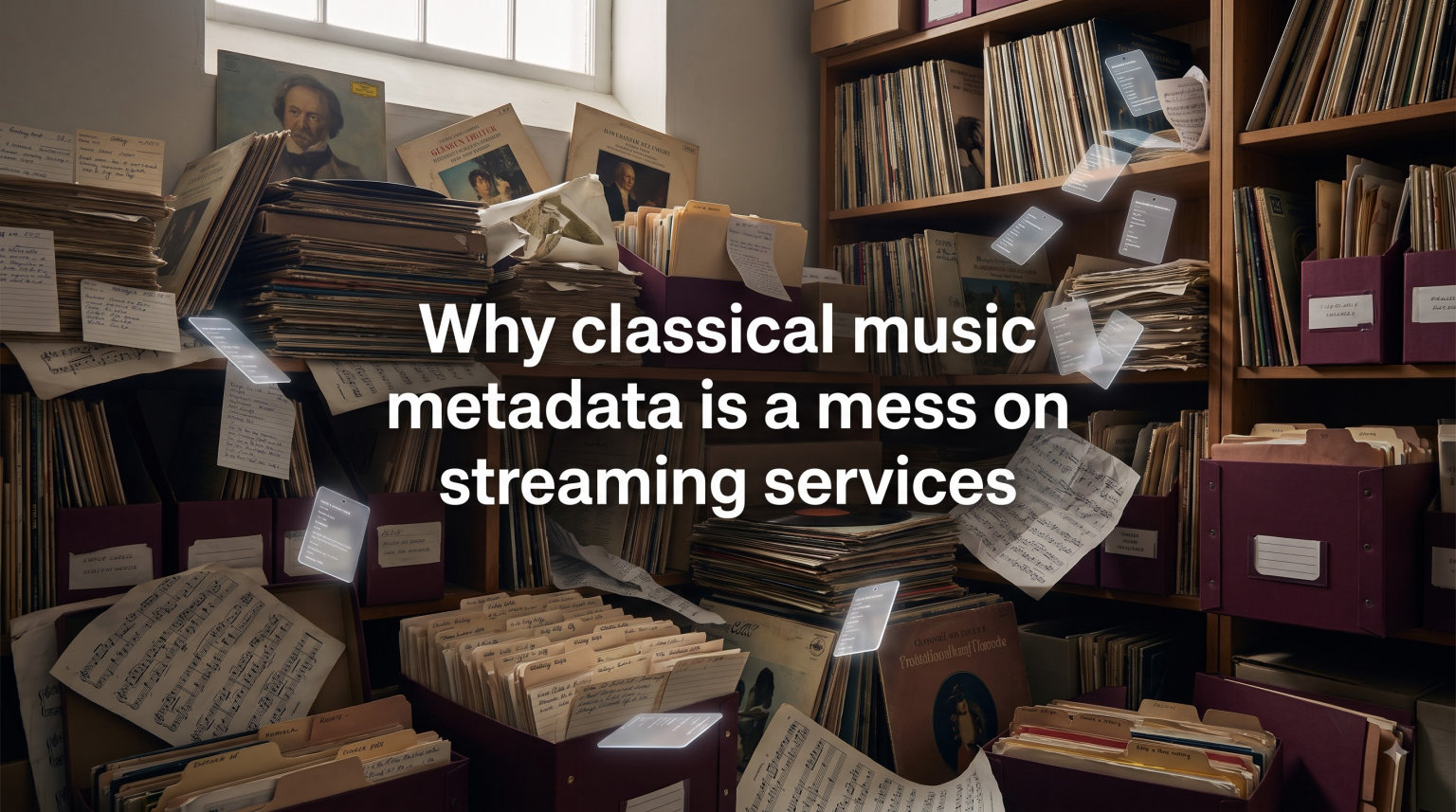 Why classical music metadata is a mess on streaming services