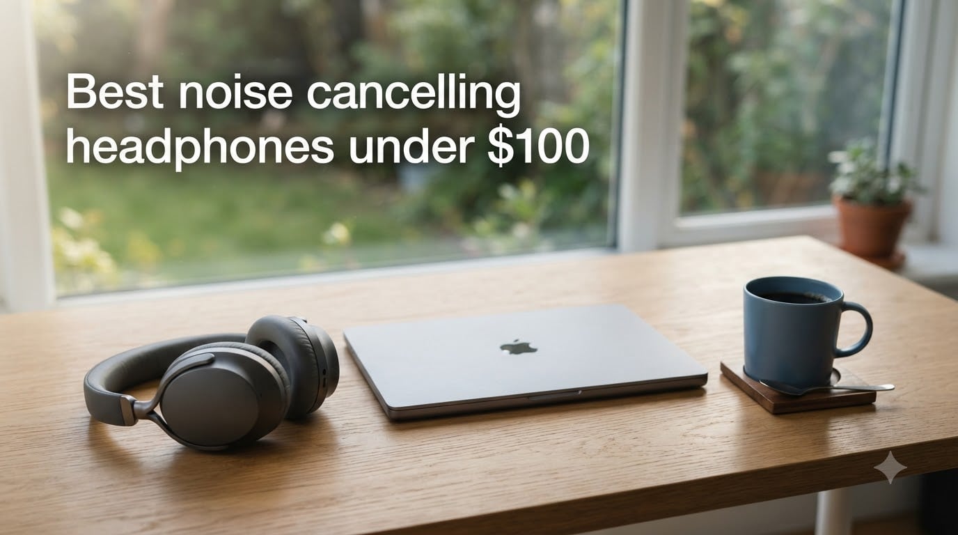 Best noise cancelling headphones under $100