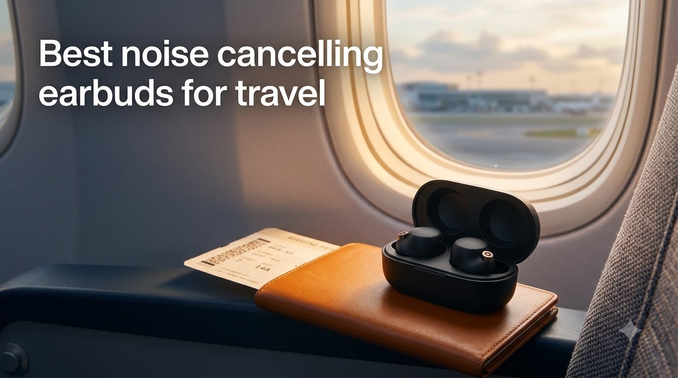 Best noise cancelling earbuds for travel