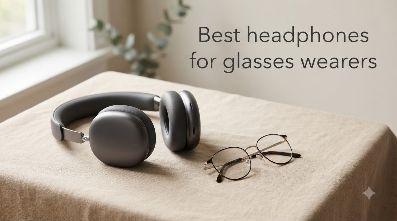 Best headphones for glasses wearers