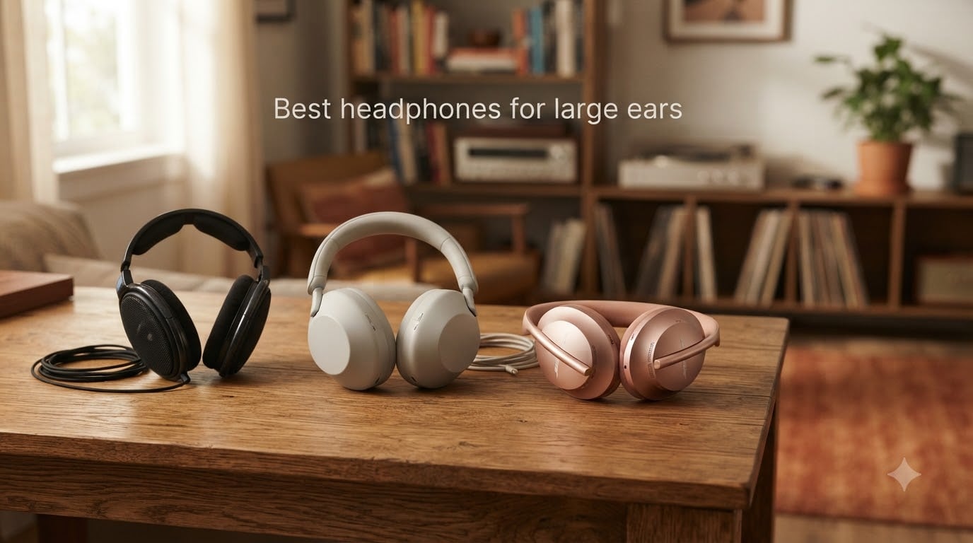 Best headphones for large ears