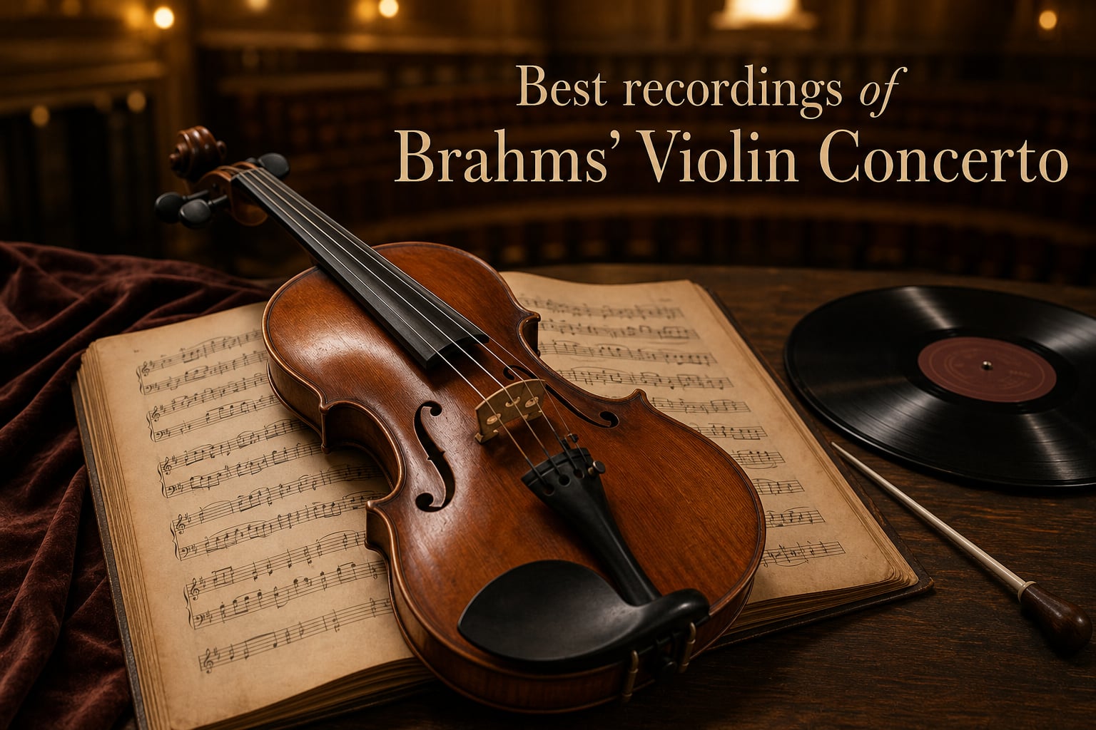 Best recordings of Brahms' Violin Concerto