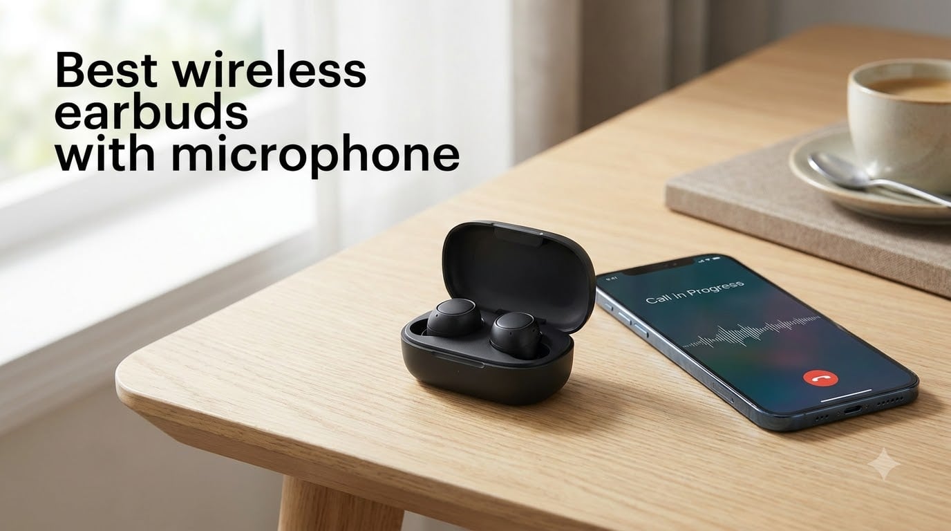 Best wireless earbuds with microphone