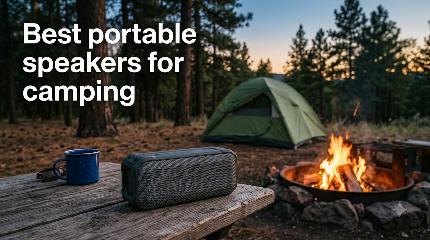 Best portable speakers for camping