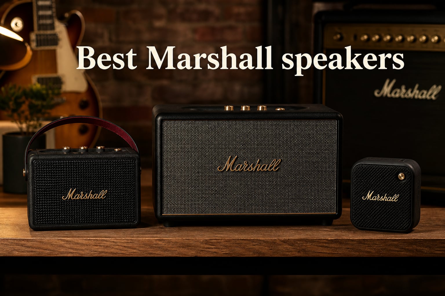Best Marshall speakers