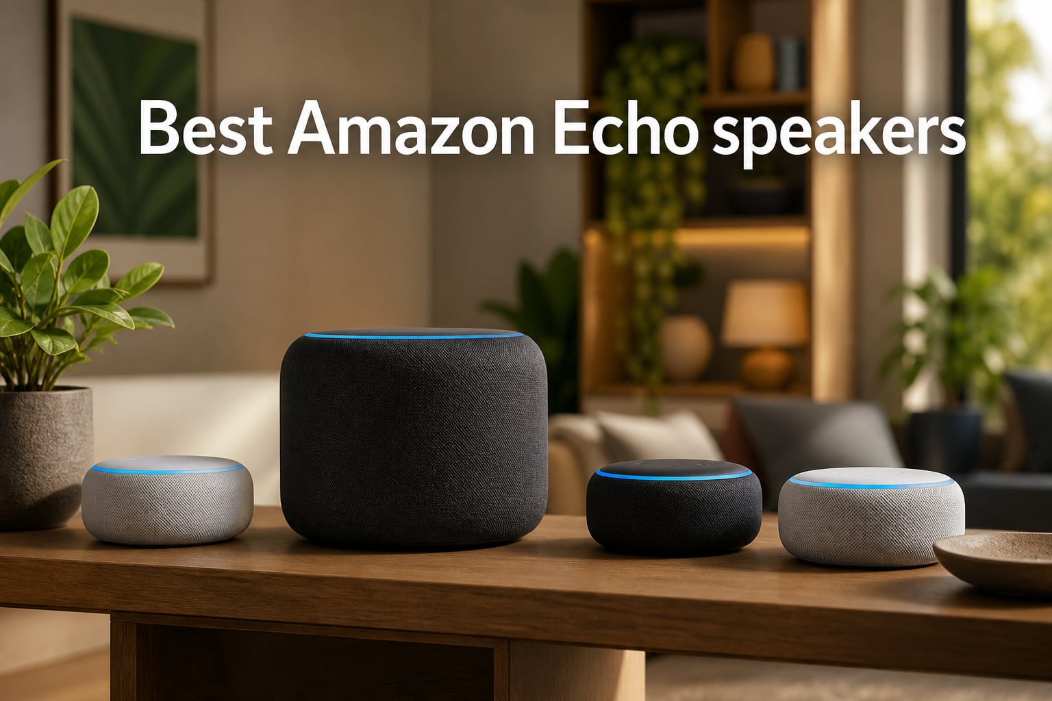 Best Amazon Echo speakers