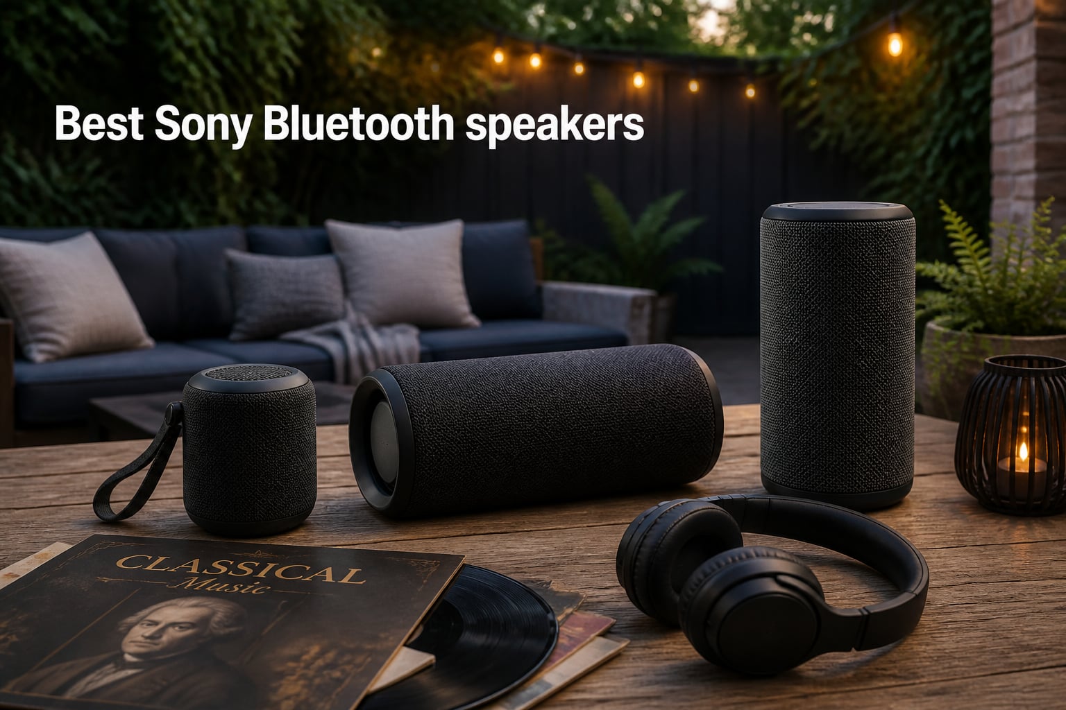 Best Sony Bluetooth speakers