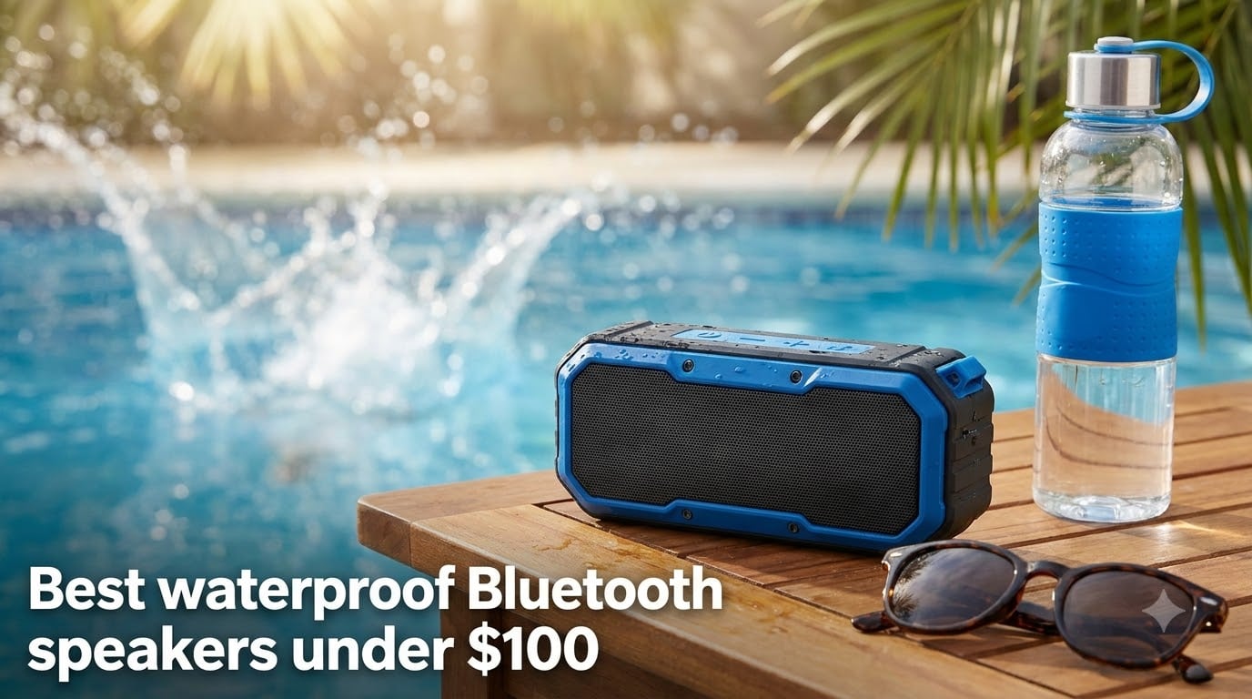 Best waterproof Bluetooth speakers under $100