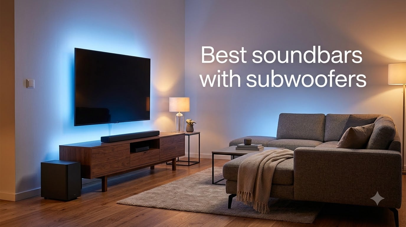 Best soundbars with subwoofers