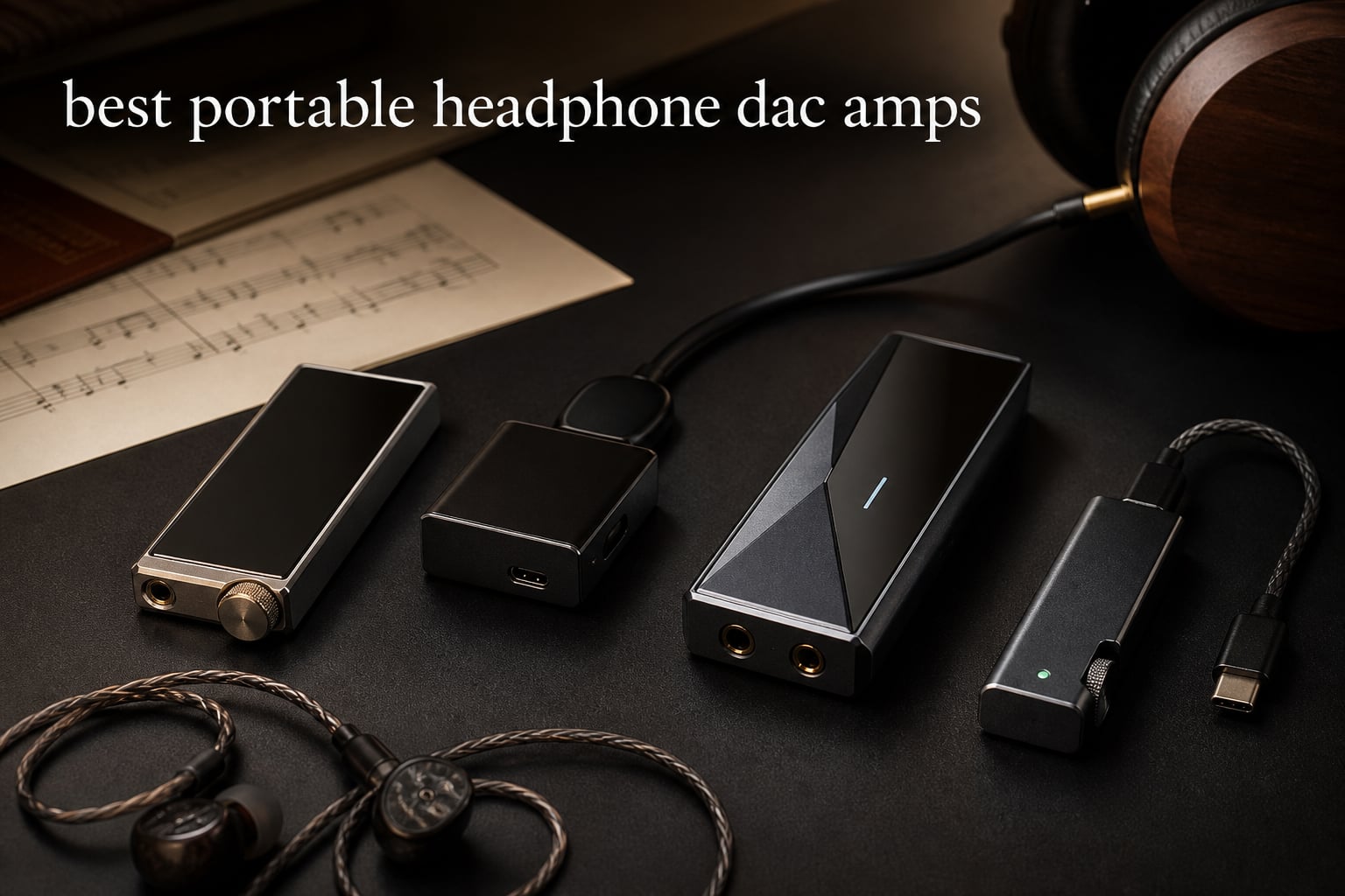 best portable headphone dac amps