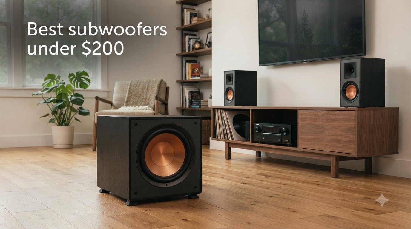Best subwoofers under $200