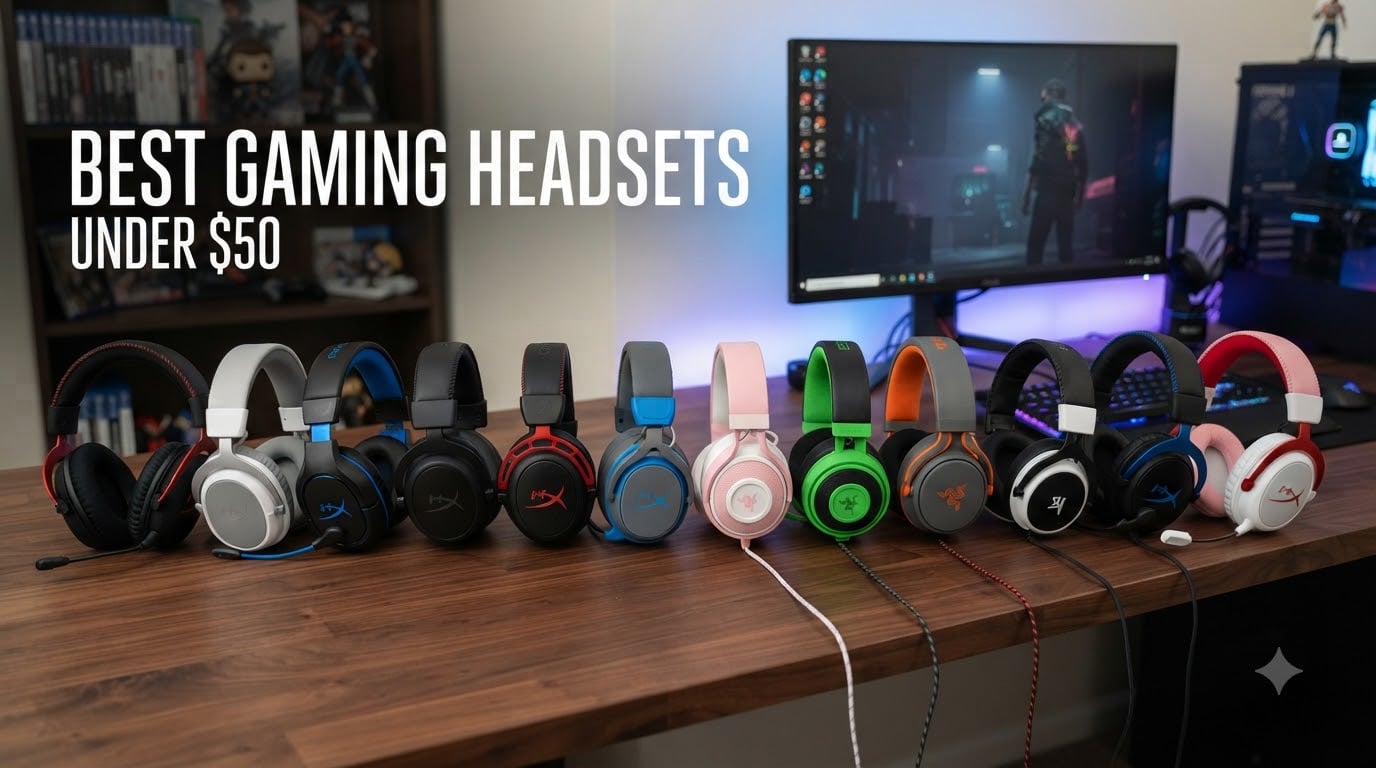 Best gaming headsets under $50