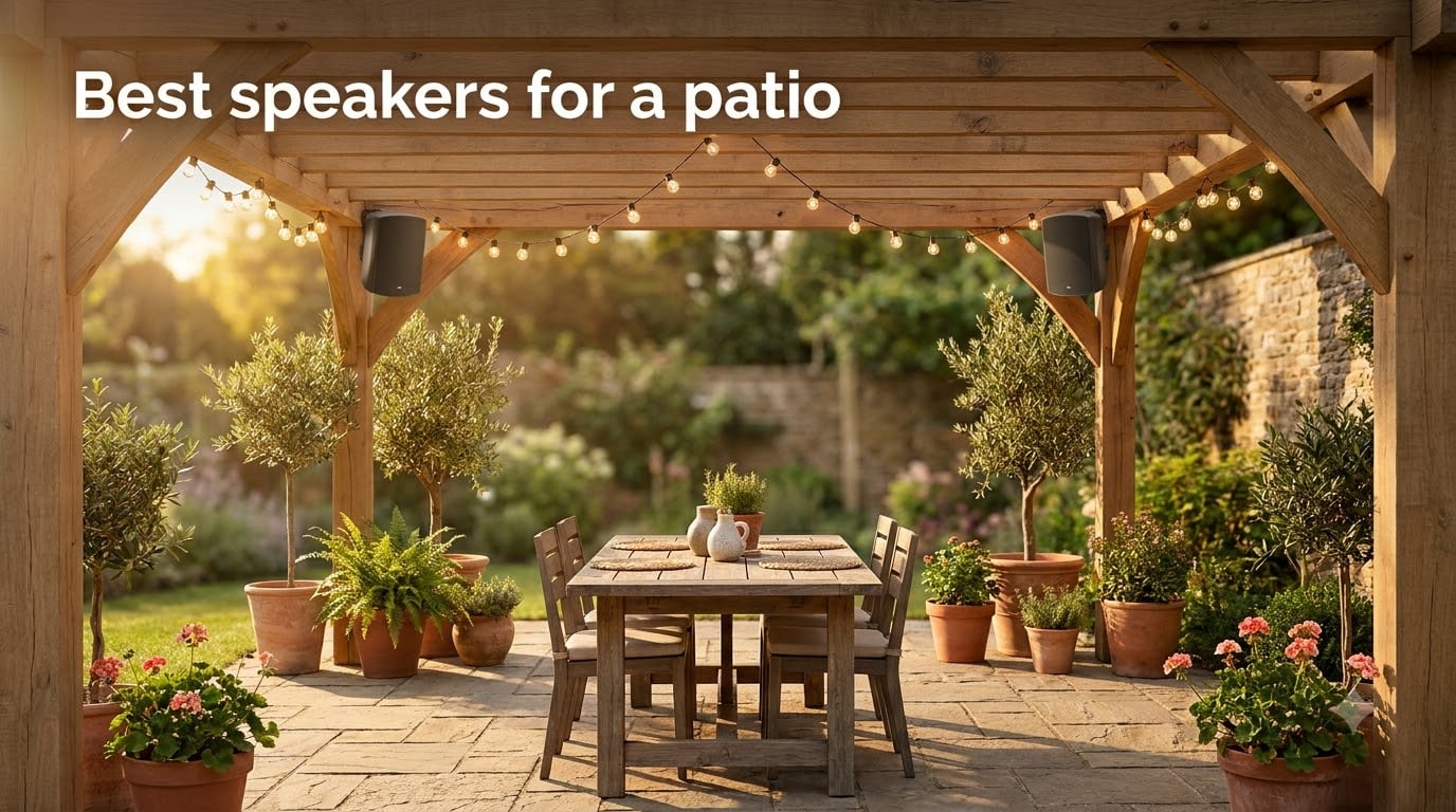 Best speakers for a patio